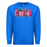 True Royal i am a survivor Premium Sweatshirt - NancyCooperArtShop
