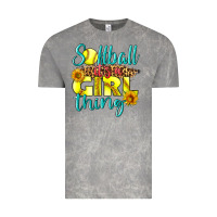 Cloud Rock softball it's a girl thing Vintage Tee - LillyAllenDesigns