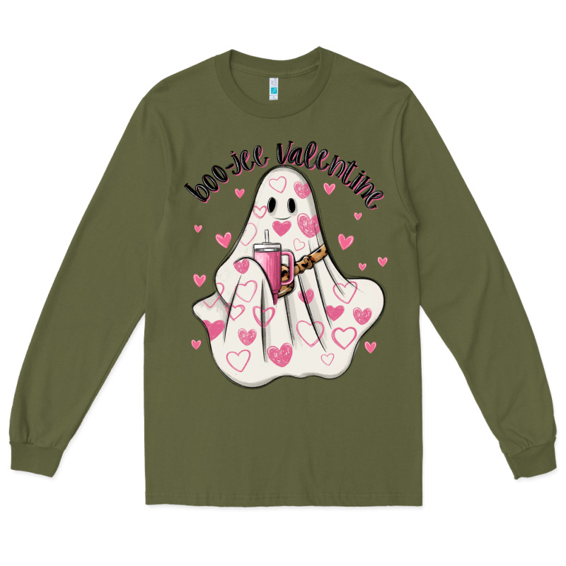 Boo Jee Valentine Long Sleeve Tee by MaliasSmallBusiness | Teevron