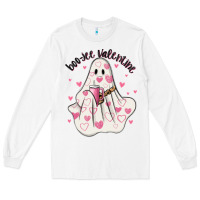 White boo jee valentine Long Sleeve Tee - MaliasSmallBusiness
