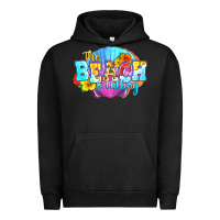 Pigment Black The beach is calling Urban Hoodie - FaDigitalArtStudio