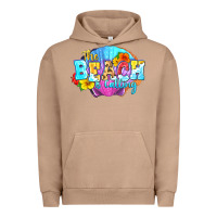 Pigment Burro The beach is calling Urban Hoodie - FaDigitalArtStudio