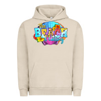 Pigment French Oak The beach is calling Urban Hoodie - FaDigitalArtStudio