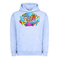 Pigment Grape Ice The beach is calling Urban Hoodie - FaDigitalArtStudio