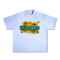 Grape Ice glitter blessed with sunflowers Urban Heavy Tee - AdoDesignShop