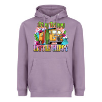 Lavender stay trippy little hippy Heavyweight Hoodie - NancyCooperArtShop