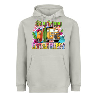 Moon Dust stay trippy little hippy Heavyweight Hoodie - NancyCooperArtShop