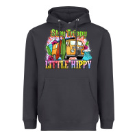 Smoke stay trippy little hippy Heavyweight Hoodie - NancyCooperArtShop