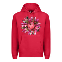 Cardinal breast cancer sunflower Premium Hoodie - texasbilliewilder