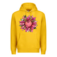 Lemon breast cancer sunflower Premium Hoodie - texasbilliewilder