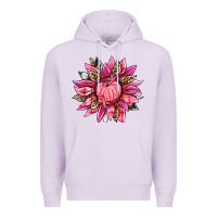 Lilac breast cancer sunflower Premium Hoodie - texasbilliewilder