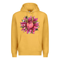 Mustard breast cancer sunflower Premium Hoodie - texasbilliewilder