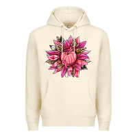 Sandshell breast cancer sunflower Premium Hoodie - texasbilliewilder