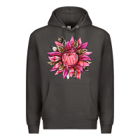Smoke breast cancer sunflower Premium Hoodie - texasbilliewilder