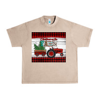 French Oak christmas on the farm tractor Urban Heavy Tee - Jasminsmagicworld