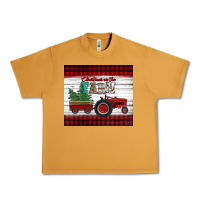Peanut Butter christmas on the farm tractor Urban Heavy Tee - Jasminsmagicworld