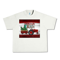 Pistachio christmas on the farm tractor Urban Heavy Tee - Jasminsmagicworld