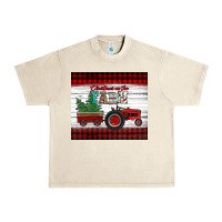 Sandshell christmas on the farm tractor Urban Heavy Tee - Jasminsmagicworld
