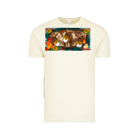 Vintage Arctic western cow cockerel chick  serape leopard sunflowers license plate te Vintage Tee - BarkalooDesign