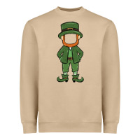 Mushroom leprechaun boy faceless Heavyweight Sweatshirt - MaliasSmallBusiness