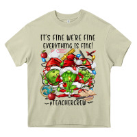 Mossy it's fine we're fine everythıng is fine! Heavy Core Tee - FaDigitalArtStudio
