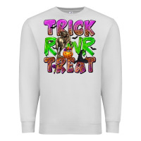 Dove Grey Trick Rawr Treat Premium Sweatshirt - texasbilliewilder