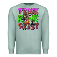 Seafoam Trick Rawr Treat Premium Sweatshirt - texasbilliewilder