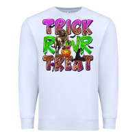 White Trick Rawr Treat Premium Sweatshirt - texasbilliewilder