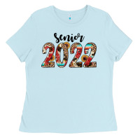 Baby Blue senior 2022 western Ladies Tee - JahusDesignShop