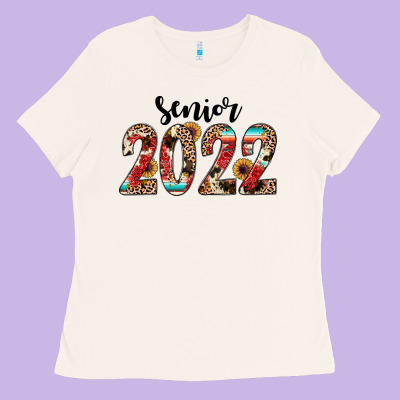 Senior 2022 Western Ladies Tee Designed By Jahusdesignshop