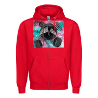 Red racing Zipper Hoodie - LillyAllenDesigns