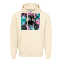 Sandshell racing Zipper Hoodie - LillyAllenDesigns