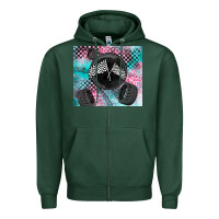 Sports Green racing Zipper Hoodie - LillyAllenDesigns