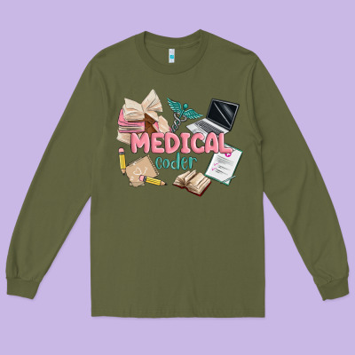 Medical Codler Long Sleeve Tee Designed By Maliassmallbusiness