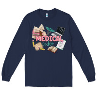Navy medical codler Long Sleeve Tee - MaliasSmallBusiness