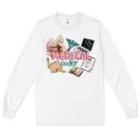 White medical codler Long Sleeve Tee - MaliasSmallBusiness