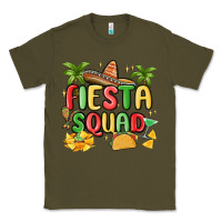 Army Green fiesta squad Classic Tee - MaliasSmallBusiness