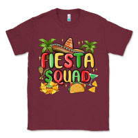 Burgundy fiesta squad Classic Tee - MaliasSmallBusiness