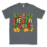 Charcoal Heather fiesta squad Classic Tee - MaliasSmallBusiness