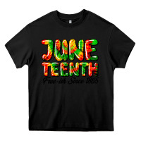 Black juneteenth free ish since 1865 Heavy Core Tee - HRA Design Shop
