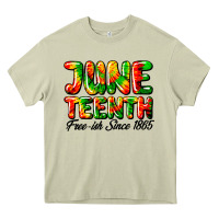 Mossy juneteenth free ish since 1865 Heavy Core Tee - HRA Design Shop