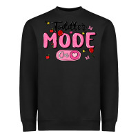 Black toddler mode on Heavyweight Sweatshirt - MaliasSmallBusiness