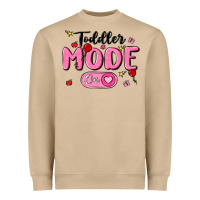 Mushroom toddler mode on Heavyweight Sweatshirt - MaliasSmallBusiness