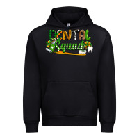 Black St. Patrick's Day Dental squad Urban Hoodie - OliviaCreatesArt