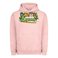 Pigment Salmon St. Patrick's Day Dental squad Urban Hoodie - OliviaCreatesArt