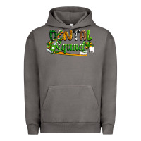 Pigment Tornado St. Patrick's Day Dental squad Urban Hoodie - OliviaCreatesArt