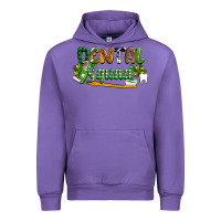 Tulip St. Patrick's Day Dental squad Urban Hoodie - OliviaCreatesArt