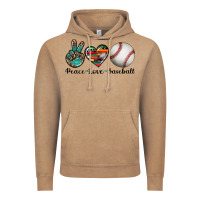 Vintage Coffee peace love baseball Vintage Hoodie - Artiststas