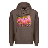 Coffee breast cancer awareness Premium Hoodie - texasbilliewilder