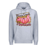 Heather Grey breast cancer awareness Premium Hoodie - texasbilliewilder